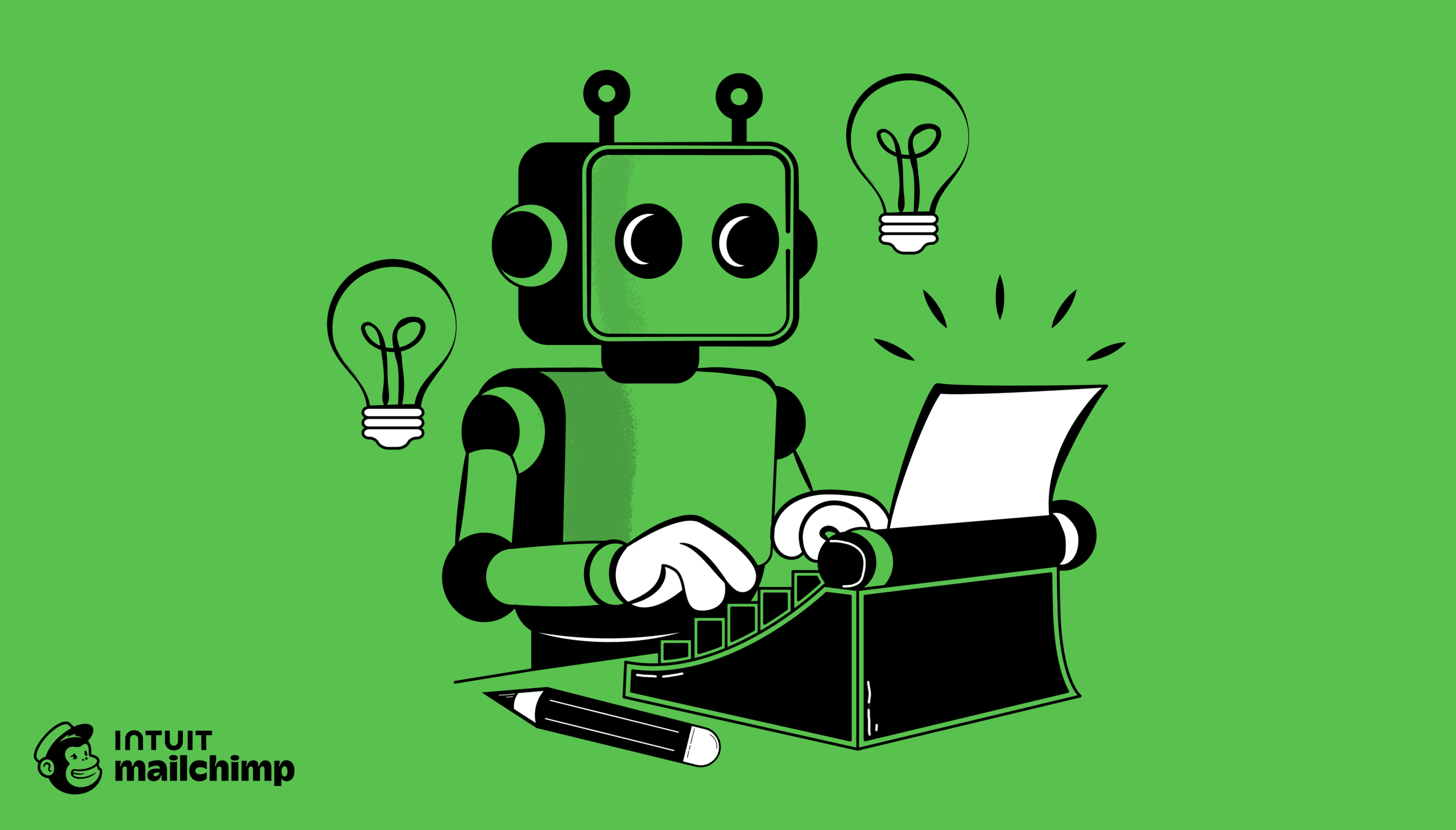 herramientas de redacción con inteligencia artificial - ilustración conceptual