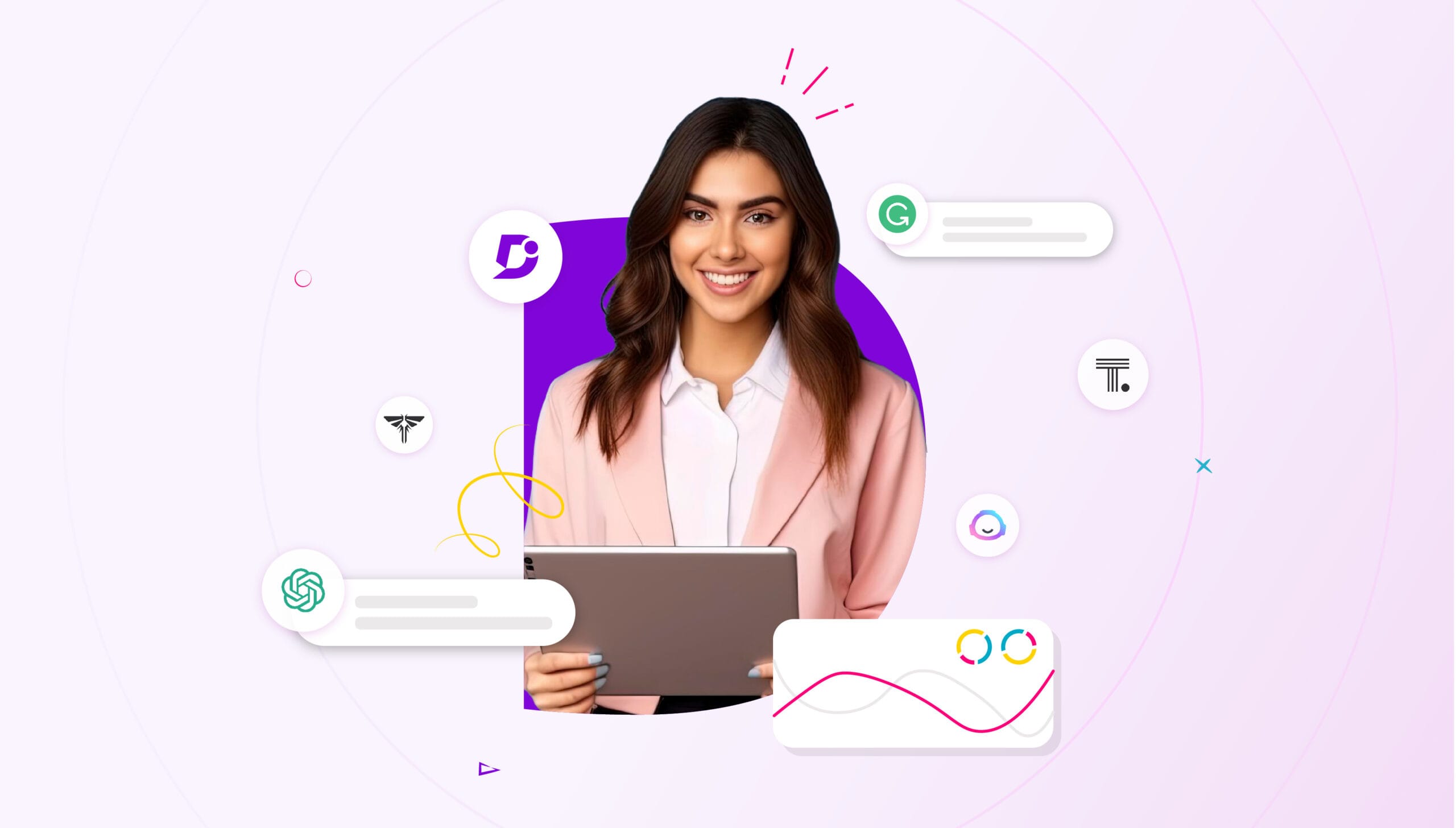 mejor ia para negocios - ilustración conceptual