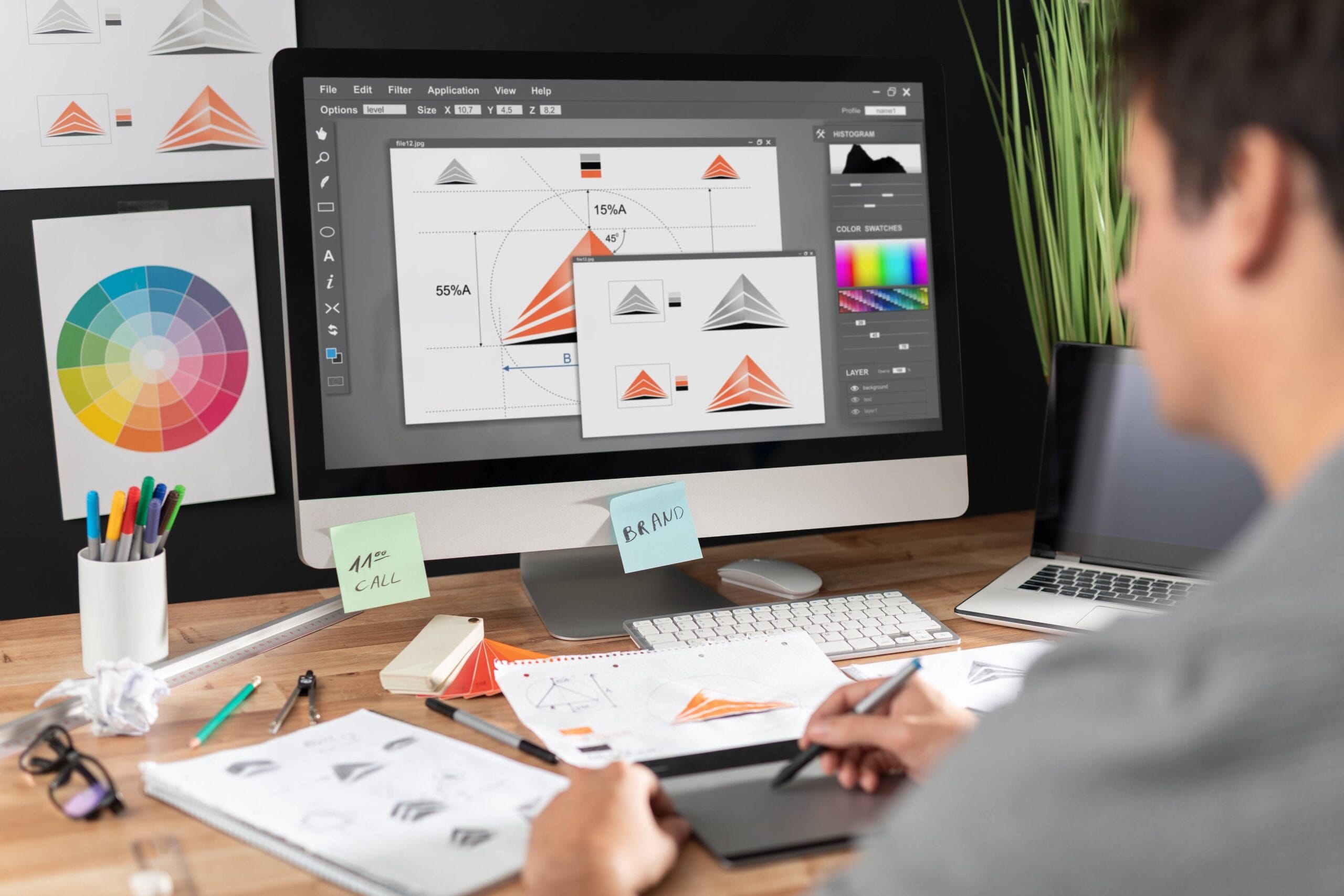 herramientas de diseño gráfico gratuitas - ilustración conceptual
