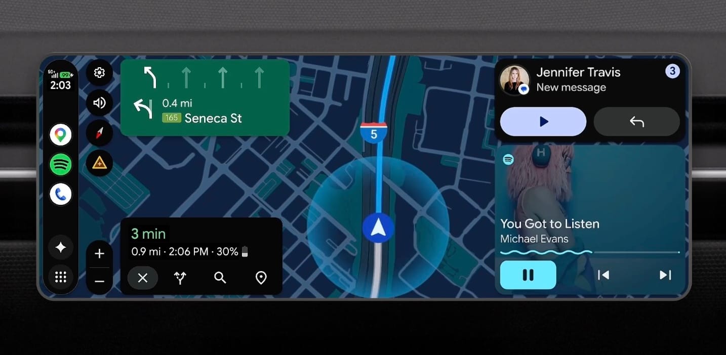 ford google gemini ai updates - ilustración conceptual